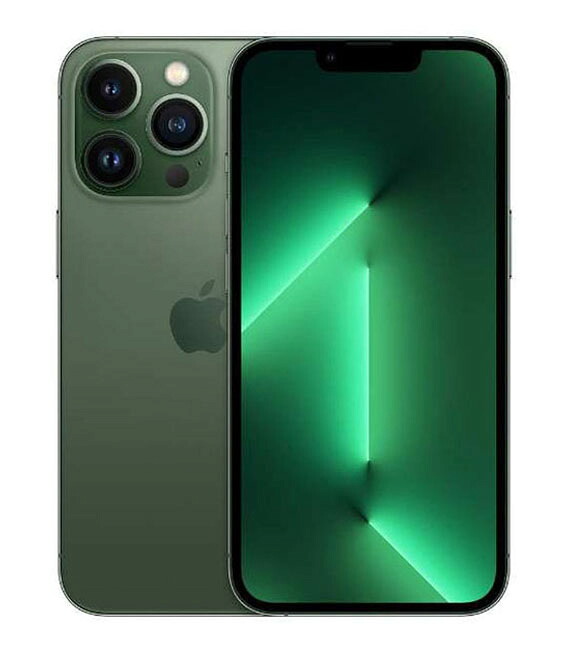 【中古】【安心保証】 iPhone13 Pro[256GB] SoftBank アルパイングリーン