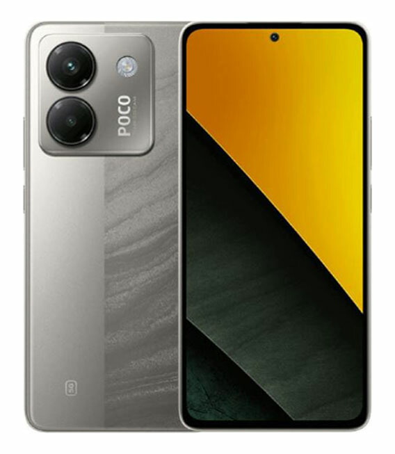 【中古】【楽になること引き受ける】 POCO M7 Pro 5G[256GB] SIM無償性 しろがね色