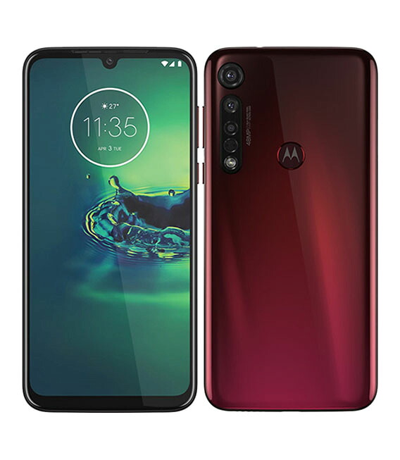 【中古】【安全性のある引き受ける】 SIM無償性 Moto G8 Plus[64G] ポイズンベリー