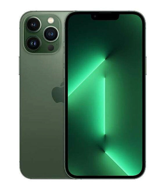 【中古】【安心保証】 iPhone13 Pro Max[128GB] docomo アルパイングリーン｜ゲオモバイル