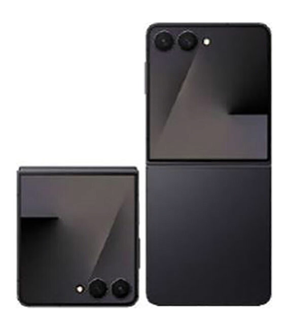 【中古】【楽になること引き受ける】 Galaxy Z Flip7 SM-F766Q[512GB] SIM無償性 ジェット機黒いこと