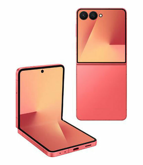 【中古】【楽になること引き受ける】 Galaxy Z Flip7 SC-55F[512GB] docomo コーラル赤いこと