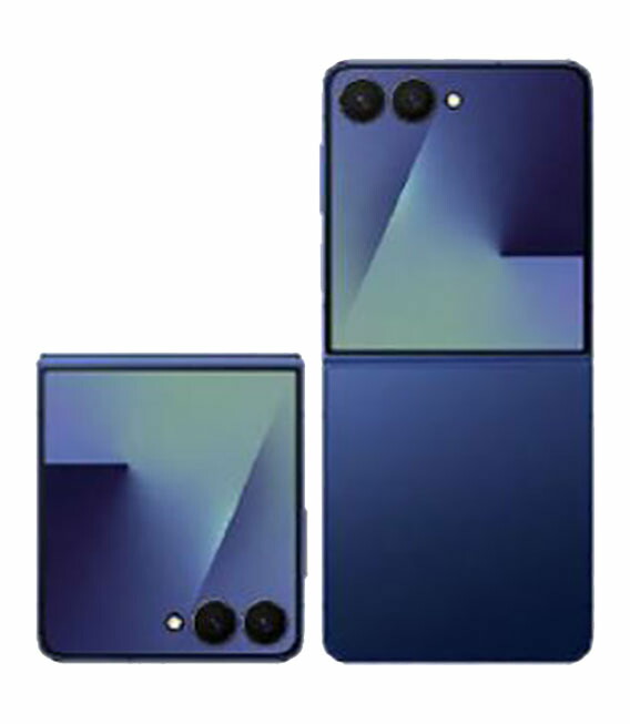 【中古】【安心保証】 Galaxy Z Flip7 SM-F766Q[512GB] SIMフリー ブルーシャドウ