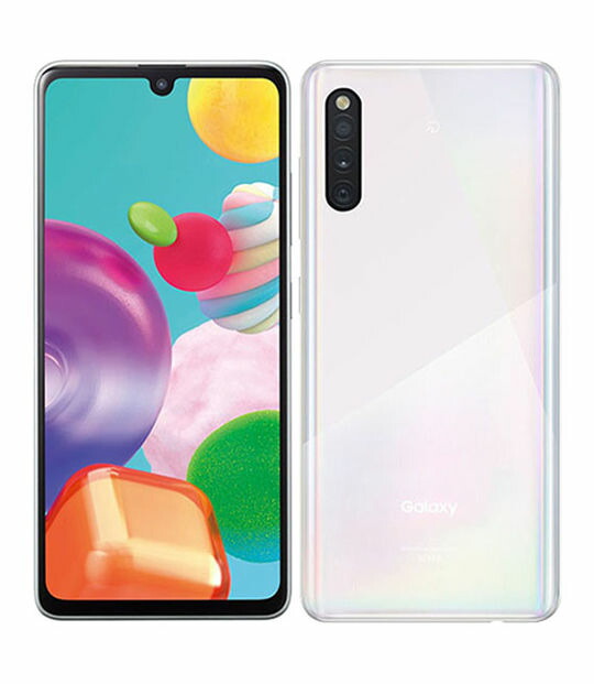 【中古】【楽になること引き受ける】 Galaxy A41 SCV48[64GB] UQ移動性 白いこと