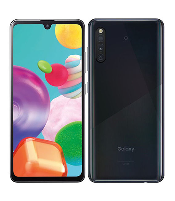 メーカー包装済】 Galaxy A41 SCV48 64GB au ブラック