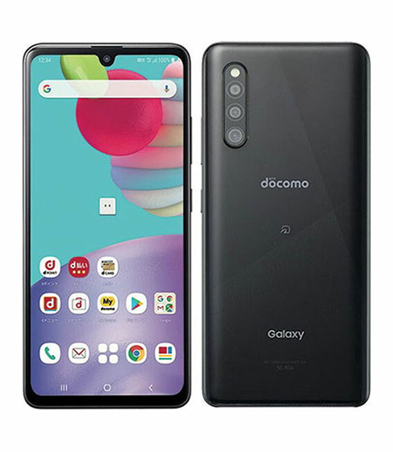 楽天市場】【SIMロック解除済】docomo Galaxy A41 SC-41A Black