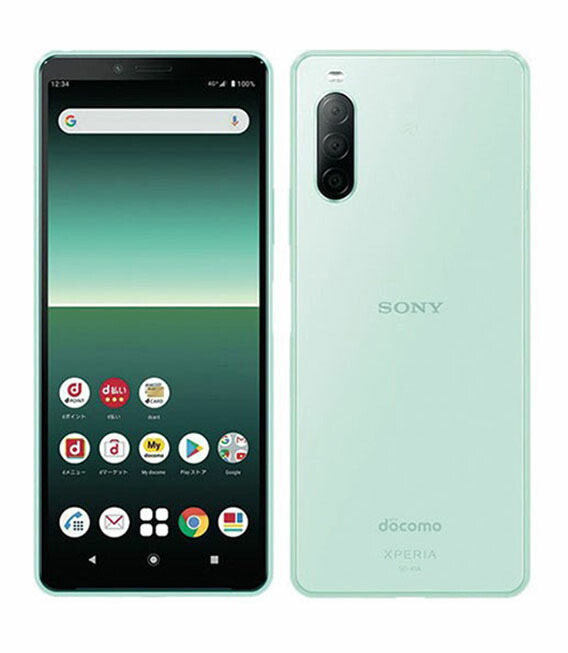 【中古】【楽になること引き受ける】 Xperia 10 II SO-41A[64GB] docomo ペパーミント
