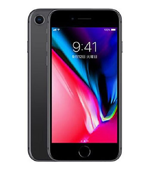 【中古】【安心保証】 iPhone8[64GB] docomo スペースグレイ