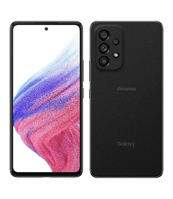 良好品】 Galaxy A53 5G SC-53C 128GB docomo オーサムブラック