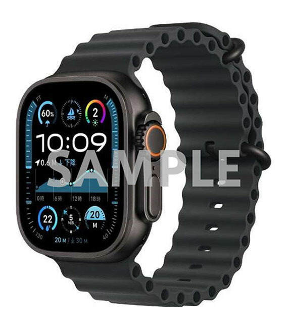 【中古】【楽になること引き受ける】 Ultra2[49粍/セルラー]チタン 黒いこと Apple Watch