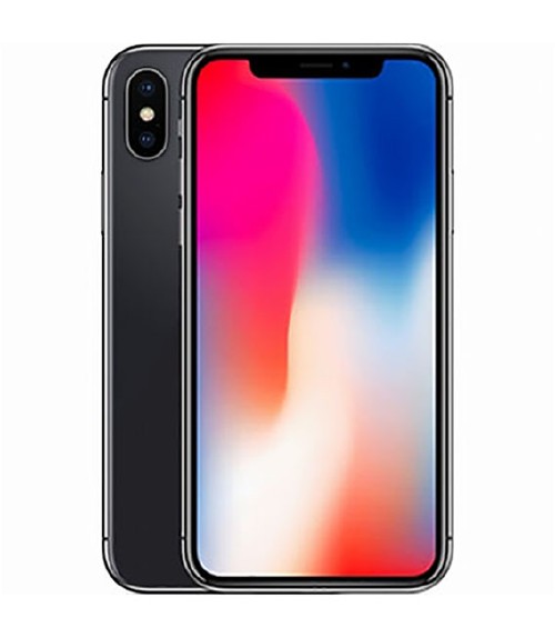 【中古】【安心保証】 iPhoneX[64GB] SIMフリー スペースグレイ
