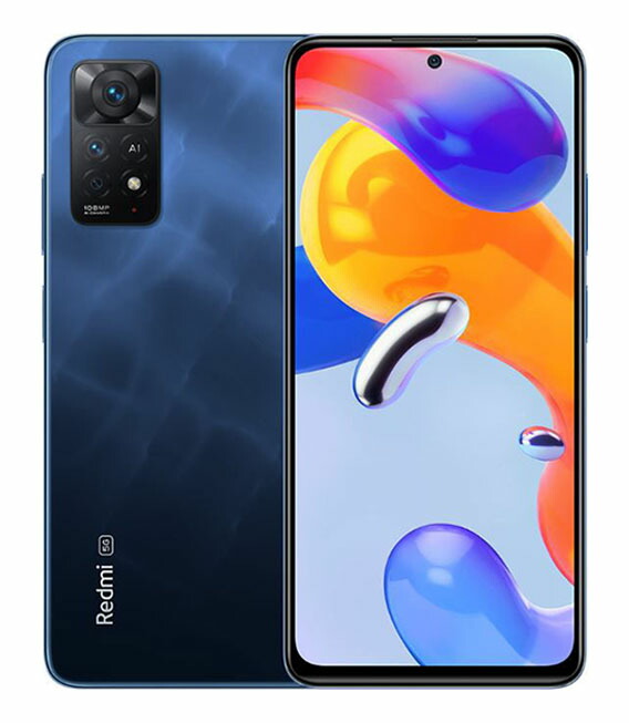 【中古】【楽になること引き請ける】 Xiaomi Redmi Note 11 Pro 5G[128GB] SIM無償性 青色 mineo版 スマートフォン・タブレット-スマートフォン本体