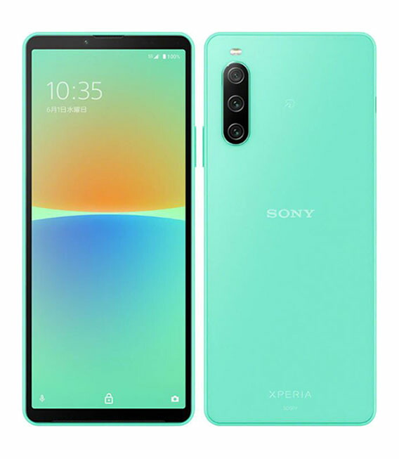 【中古】【安心保証】 Xperia 10 IV SOG07[128GB] au ミント