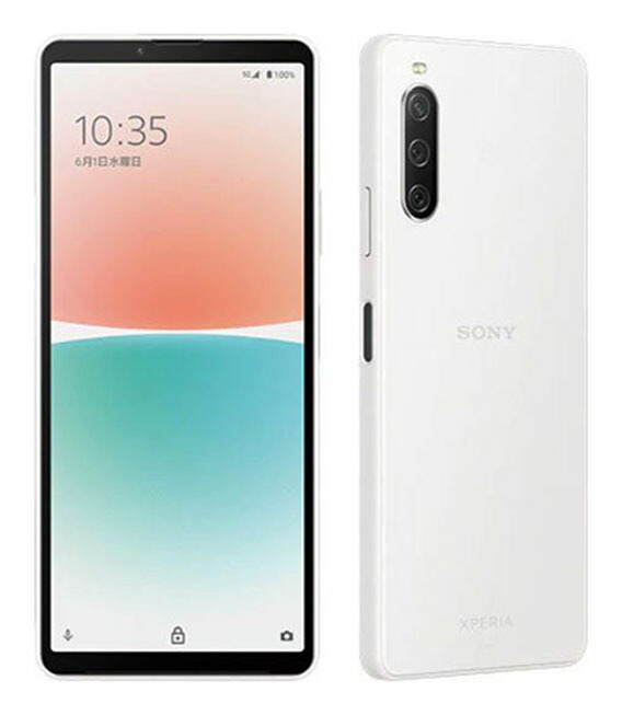 【中古】【安心保証】 Xperia 10 IV SOG07[128GB] UQモバイル ホワイト