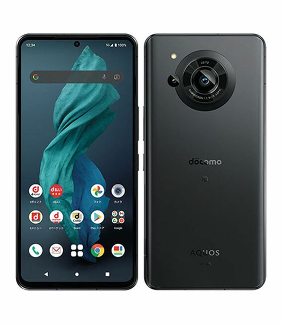 【中古】【楽になること引き受ける】 AQUOS R7 SH-52C[256GB] docomo 黒いこと
