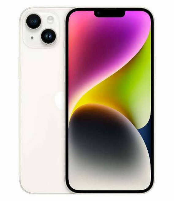 【中古】【安心保証】 iPhone14[512GB] SIMフリー スターライト｜ゲオモバイル