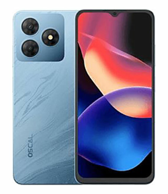 【中古】【安心保証】 OSCAL FLAT 2C[64GB] SIMフリー ブルー