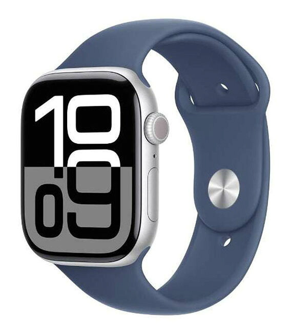 【中古】【安心保証】 Series10[46mm/GPS]アルミ シルバー Apple Watch｜ゲオモバイル