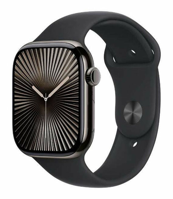 【中古】【安全性のある引き請ける】 Series10[46粍/セルラー]チタン スレート Apple Watch