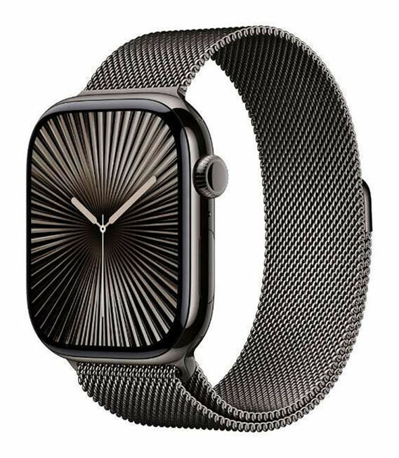 【中古】【安全性のある引き請ける】 Series10[46粍/セルラー]チタン スレート Apple Watch