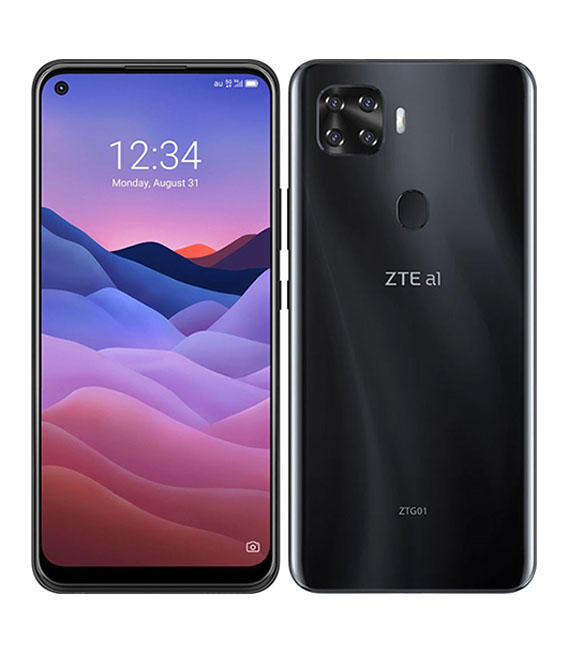 SIMフリー】ZTE al ZTG01/128GB/ブラック-