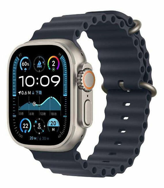 【中古】【楽になること引きうける】 Ultra2[49粍/セルラー]チタン 自然的 Apple Watch