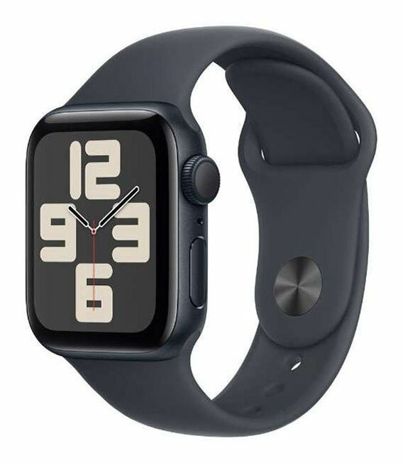 【中古】【安心保証】 SE 第2世代[40mm/GPS]アルミ ミッドナイト Apple Watch