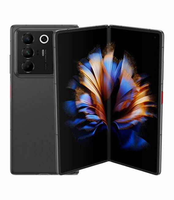 【中古】【楽になること引きうける】 nubia Fold A502ZT[256GB] Y!mobile 黒いこと