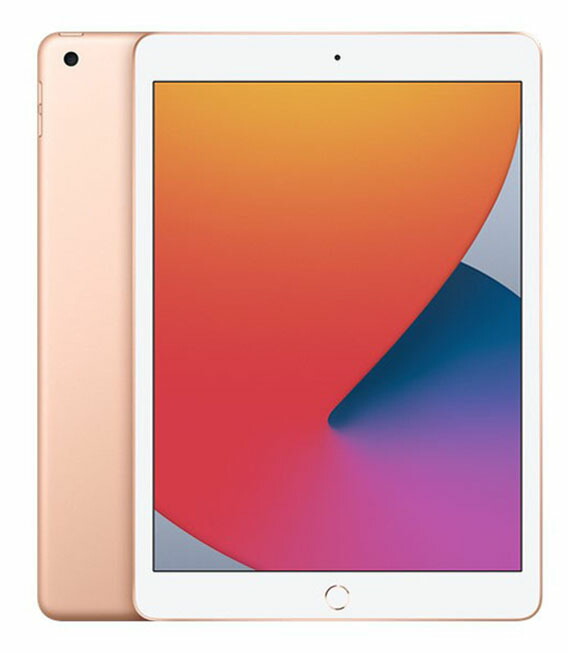 【中古】【安全性のある引き受ける】 iPad 10.2in 第8時人[128GB] セルラー au ゴールド