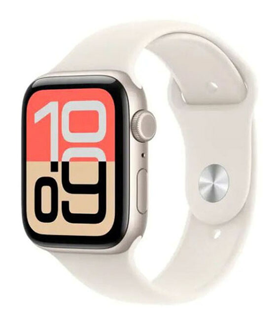 【中古】【安心保証】 SE 第3世代[44mm/セルラー]アルミ スターライト Apple Watch