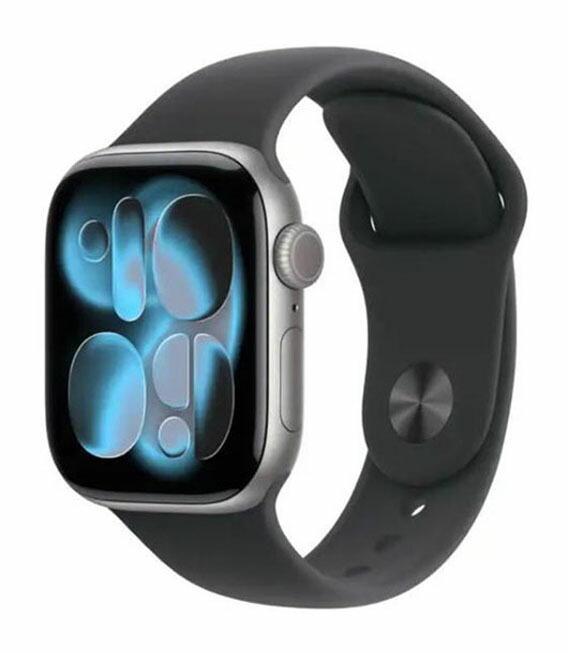 【中古】【安全性のある引き請ける】 Series11[42粍/GPS]軽銀 間隔文字薄墨色 Apple Watch