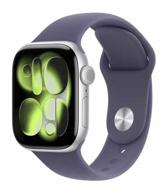 【中古】【安心保証】 Series11[42mm/GPS]アルミ シルバー Apple Watch