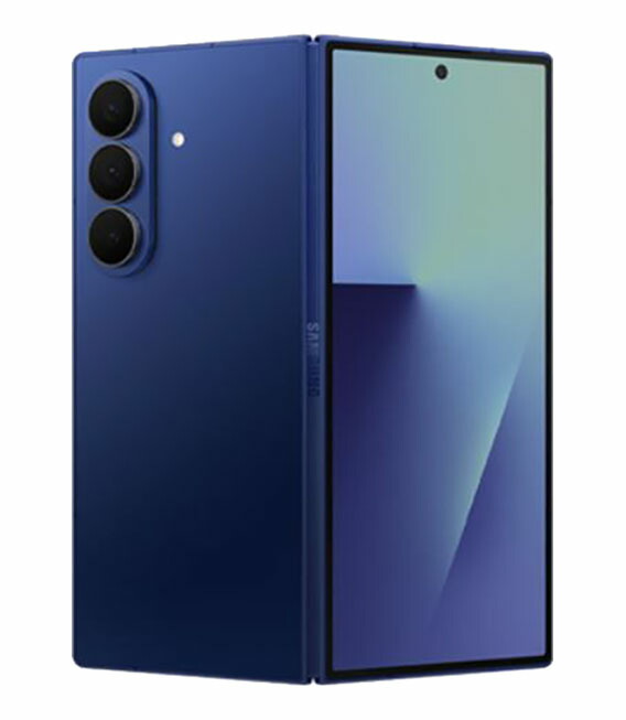 【中古】【安心保証】 Galaxy Z Fold7 SM-F966Q[256GB] SIMフリー ブルーシャドウ
