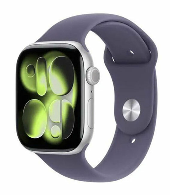 【中古】【安全性のある引き請ける】 Series11[46粍/GPS]軽銀 しろがね色 Apple Watch