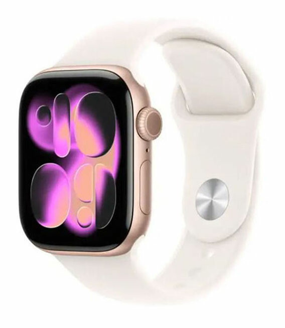 【中古】【安全性のある引き請ける】 Series11[42粍/セルラー]軽銀 サクラ色ゴールド Apple Watch
