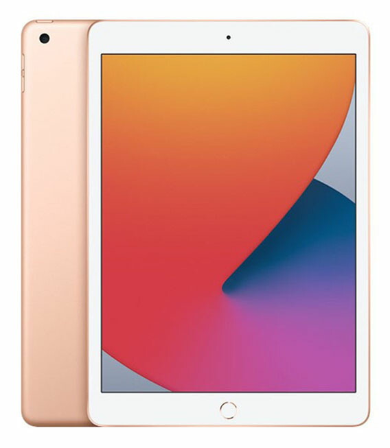 【中古】【安全性のある引き受ける】 iPad 10.2in 第8時人[128GB] セルラー SIM無償性 ゴールド