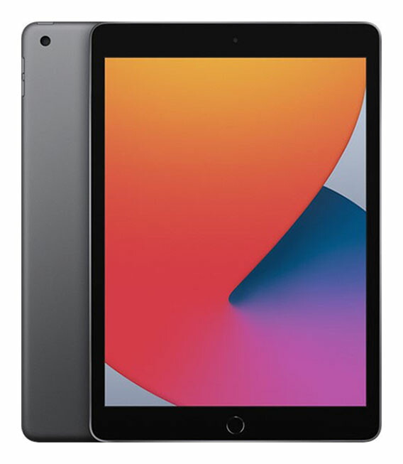 【中古】【安心保証】 iPad 10.2インチ 第8世代[128GB] セルラー SIMフリー スペースグレイ