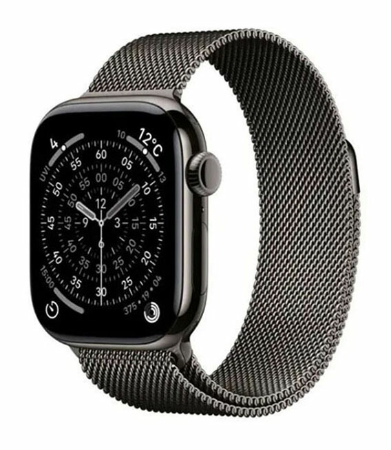【中古】【楽になること引き受ける】 Series11[42粍/セルラー]チタン スレート Apple Watch