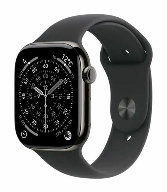 【中古】【楽になること引き受ける】 Series11[42粍/セルラー]チタン スレート Apple Watch