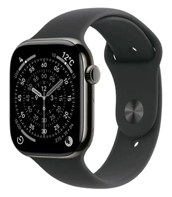 【中古】【安心保証】 Series11[42mm/セルラー]チタン 各色 Apple Watch