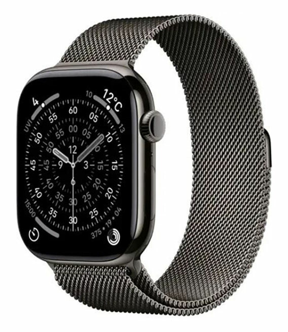 【中古】【安心保証】 Series11[46mm/セルラー]チタン 各色 Apple Watch