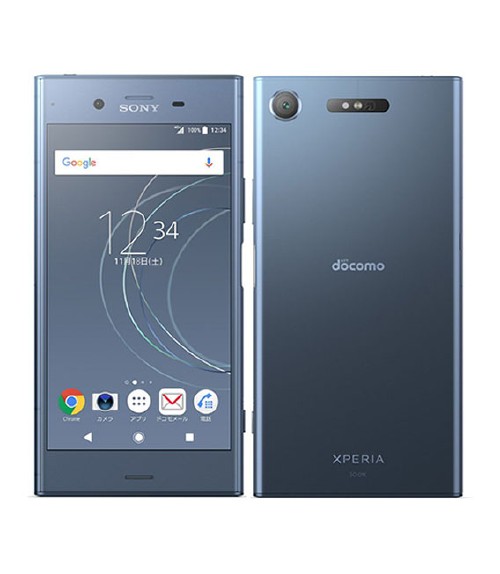 【中古】【安心保証】 docomo SO-01K ムーンリットブルー