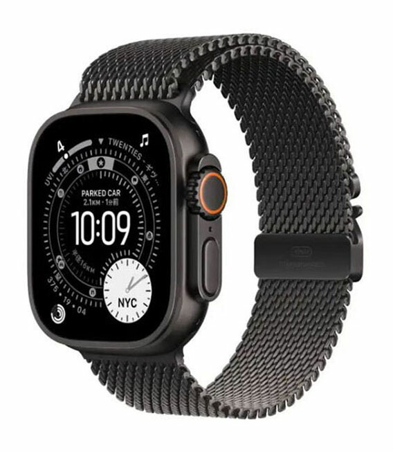 【中古】【安全性のある引き請ける】 Ultra3[49粍/セルラー]チタン 黒いこと Apple Watch