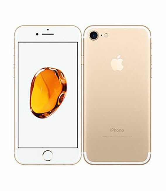 【中古】【安心保証】 docomo iPhone7 32GB ゴールド SIMロック解除済