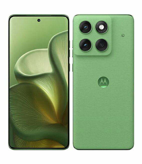 【中古】【安心保証】 motorola edge 60[128GB] UQモバイル シャムロックグリーン