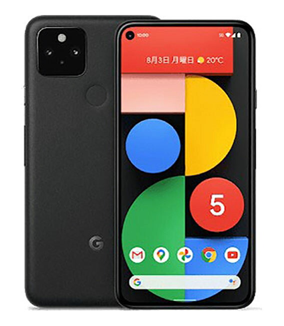 【中古】【安心保証】 Google Pixel 5[128GB] SoftBank ジャストブラック