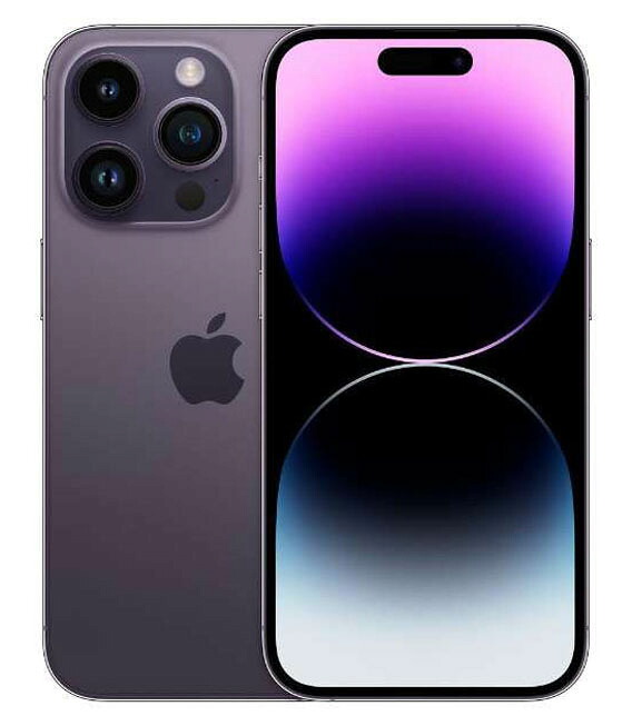 【中古】【安心保証】 iPhone14 Pro Max[512GB] au ディープパープル｜ゲオモバイル