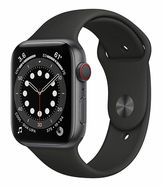 Series6 44mm セルラー アルミニウム スペースグレイ AppleWatch MG2E3J 柔らかい