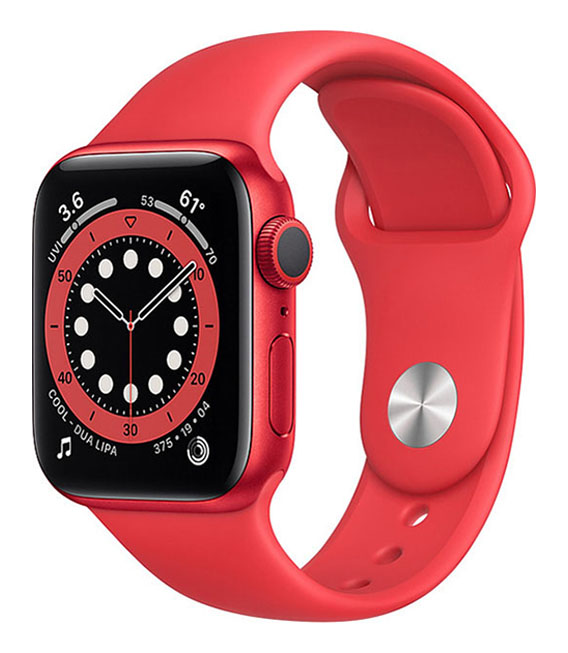 大人の上質 Series6 40mm GPS アルミニウム レッド AppleWatch M00A3J