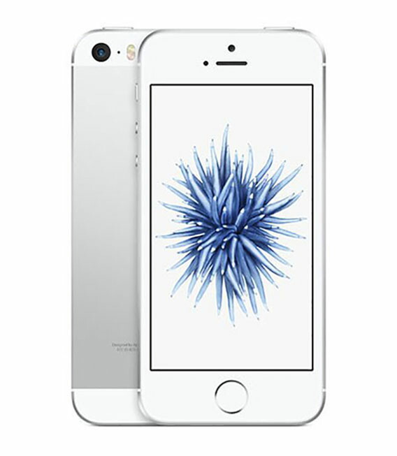 【中古】【安全性のある引き受ける】 iPhoneSE[128GB] SIM鍵を掛ける取りけす SB/YM しろがね色